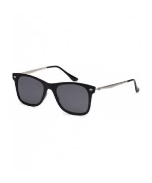 Rectangular-Frame Sunglasses - Black - CN18DNDYM47 $7.68 Rectangular