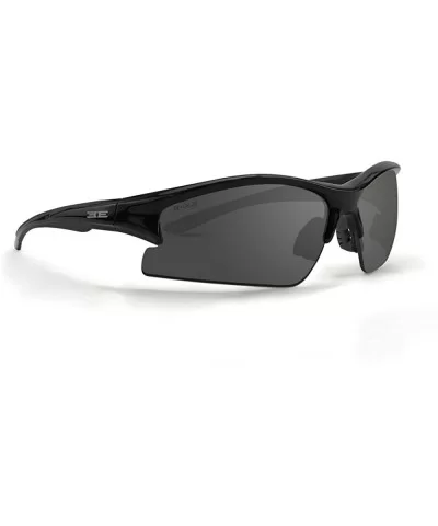 2 Epoch Golf Sport Sunglasses Black with Smoke Lens and Black with Amber Lens - C218G2A57LN $27.34 Sport