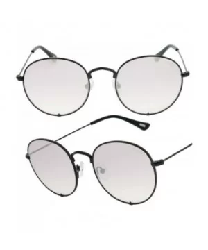 x HIGHKOLT The Round Sunglasses For Men and Women - Diff Vision UV400 Protection- 50mm AK2050 - CO18NGGEKHX $29.30 Rimless