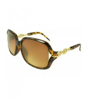 Luna Shield Fashion Retro Sunglasses Shades - Brown Leopard - CC11JRVUHLR $5.57 Shield