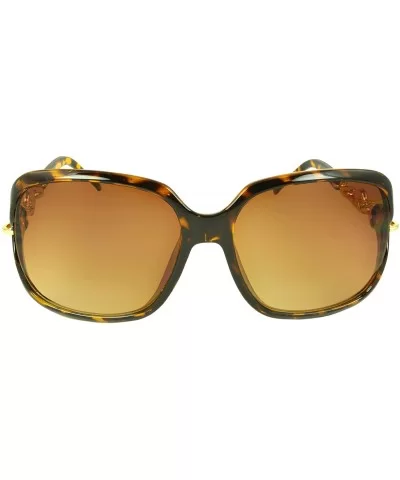 Luna Shield Fashion Retro Sunglasses Shades - Brown Leopard - CC11JRVUHLR $5.57 Shield