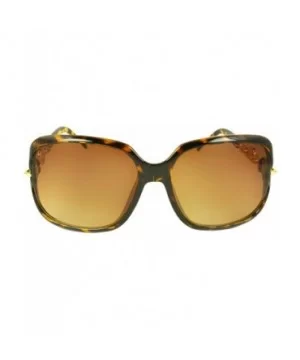 Luna Shield Fashion Retro Sunglasses Shades - Brown Leopard - CC11JRVUHLR $5.57 Shield