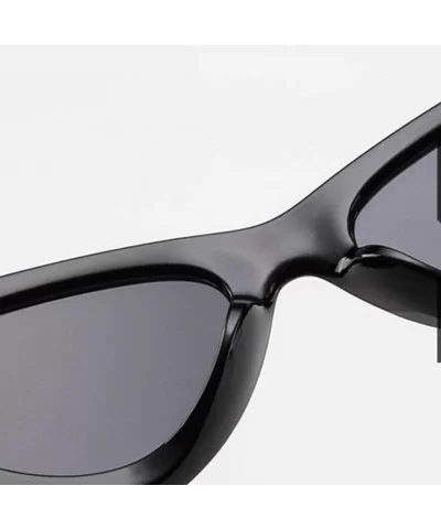 New Women Polarized Sunglasses Mirrored Lens Fashion Goggle Eyewear Vintage frame Sunglasses - CC18SQRKX7I $4.80 Oversized