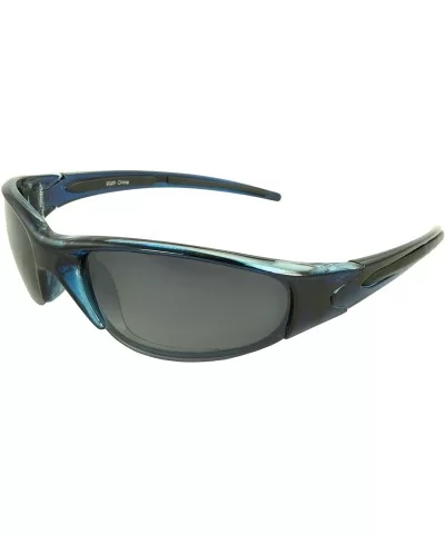 TU9325 Wrap Fashion Sunglasses - Navy - CE11DN2BRHT $5.67 Wrap