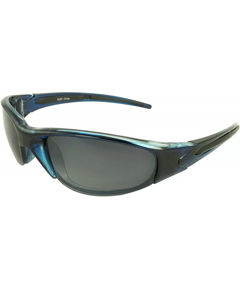 TU9325 Wrap Fashion Sunglasses - Navy - CE11DN2BRHT $5.67 Wrap