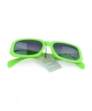 Women's Sunnglasses Bold Accent Fashion Oversized Retro Sunglasses - Green - C1129KCUJ7T $6.99 Oval