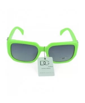 Women's Sunnglasses Bold Accent Fashion Oversized Retro Sunglasses - Green - C1129KCUJ7T $6.99 Oval