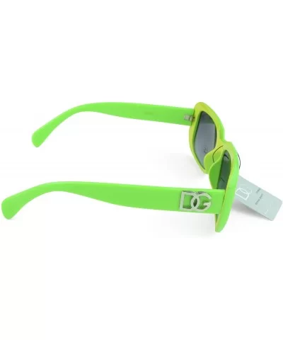 Women's Sunnglasses Bold Accent Fashion Oversized Retro Sunglasses - Green - C1129KCUJ7T $6.99 Oval