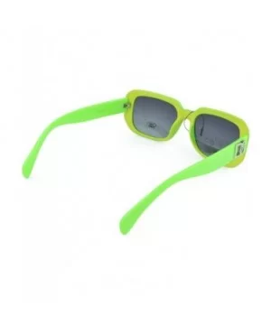 Women's Sunnglasses Bold Accent Fashion Oversized Retro Sunglasses - Green - C1129KCUJ7T $6.99 Oval