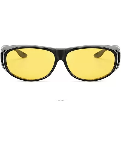 Classic style Sunglasses Yellow - Black Yellow - CN18T2THT69 $12.13 Sport