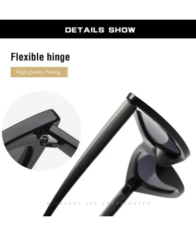 Cat Eye Sunglasses Women Clout Goggles Kurt Cobain Retro Sun Glasses K0566 - CQ18AH0DUGY $6.19 Goggle