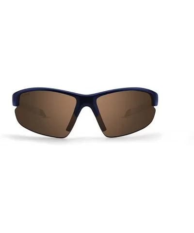 Bravo Golf Sport Riding Navy/White Frame Sunglasses - Navy/White - CK180YTN0XU $23.17 Sport