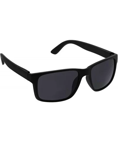 Stoke Bifocal Rectangular Reading Sunglasses - Black - CH1965C4XWN $20.02 Rectangular