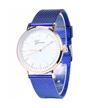 Classic Business Bracelet - Blue - CH18ULD86YH $6.26 Round