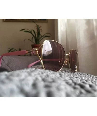 Fashion Polarized Sunglasses Women Vintage UV400 Sun Glasses - Gradient - C018U9ZSM8U $22.56 Square