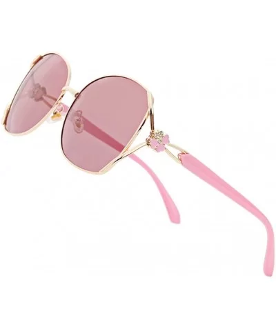 Fashion Polarized Sunglasses Women Vintage UV400 Sun Glasses - Gradient - C018U9ZSM8U $22.56 Square