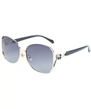 Fashion Polarized Sunglasses Women Vintage UV400 Sun Glasses - Gradient - C018U9ZSM8U $22.56 Square