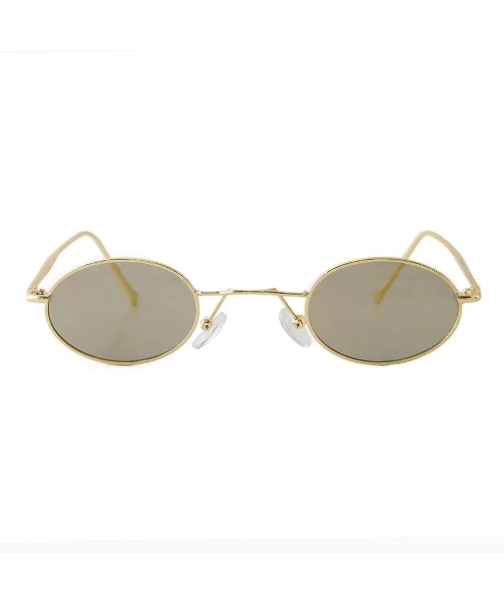 Women's Fashion Unisex Oval Anti UV Eye Strain Clear Sunglasses - C - C418EDC7A5R $7.02 Oval