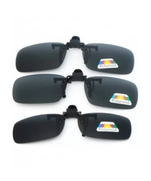 Driving Sunglass Creative Clip on Design Polarized Glasses Polarized Sunglasses for Men Women - CE1997DYKXL $11.93 Sport