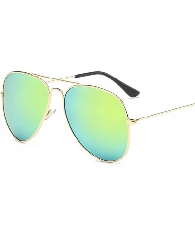 Women Vintage Female Glasses Fe Sunglasses Men Ladies Glasses - 6 - CI18W78QES8 $8.57 Sport