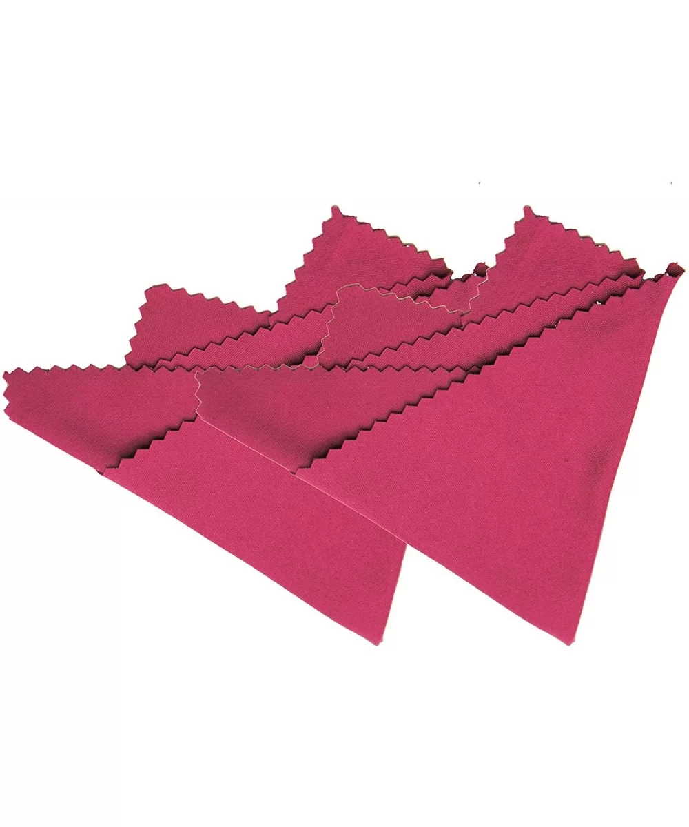 Microfiber Cleaning Cloths Computer - Red 2 Pack - CD12E4V5YWB $4.22 Rectangular