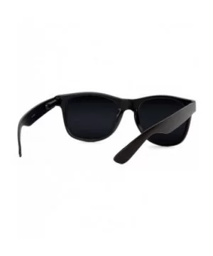 Black Classic Vagabond Style Sunglasses (Includes Soft Case) - CR17Y023LQM $5.44 Square