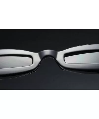 Chic Super Small Oval Frame Rectangle PC Lens Sunglasses UV400 Protection Eyewear - White - CP187A94YRI $8.82 Oval