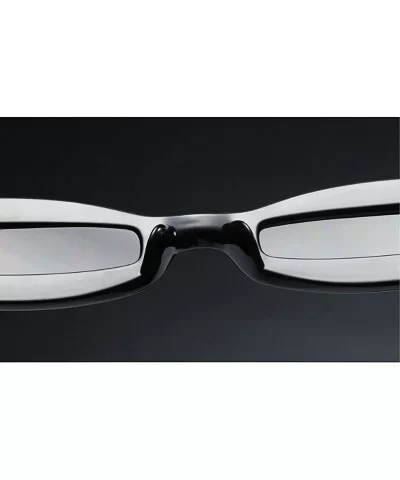 Chic Super Small Oval Frame Rectangle PC Lens Sunglasses UV400 Protection Eyewear - White - CP187A94YRI $8.82 Oval