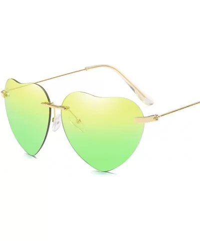 Women Heart Shape Beach Sunglasses Lovely Colorful Eyewear Cat-Eye Personality Girl Sunglasses - C11 - C318DTYXK3M $7.11 Over...