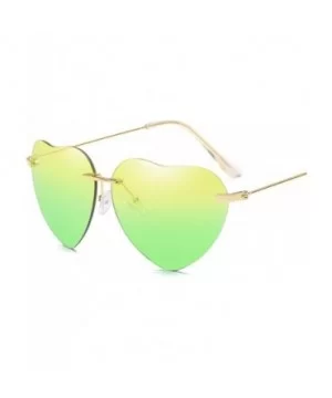 Women Heart Shape Beach Sunglasses Lovely Colorful Eyewear Cat-Eye Personality Girl Sunglasses - C11 - C318DTYXK3M $7.11 Over...