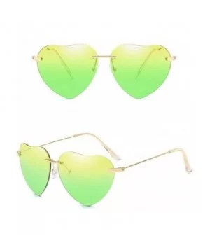 Women Heart Shape Beach Sunglasses Lovely Colorful Eyewear Cat-Eye Personality Girl Sunglasses - C11 - C318DTYXK3M $7.11 Over...