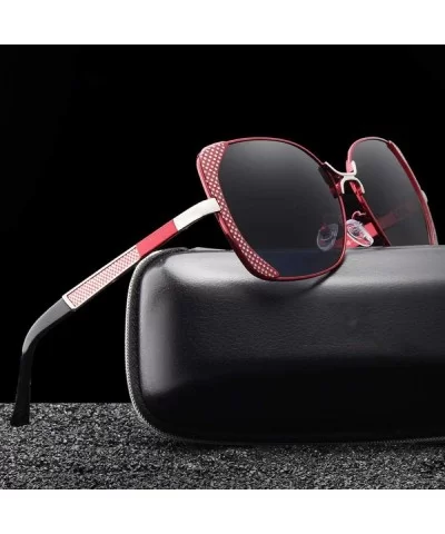 Luxury Polarized Sunglasses Women Ladies Gradient C03 Brown - C03 Brown - CR18YQNTYZK $9.40 Aviator