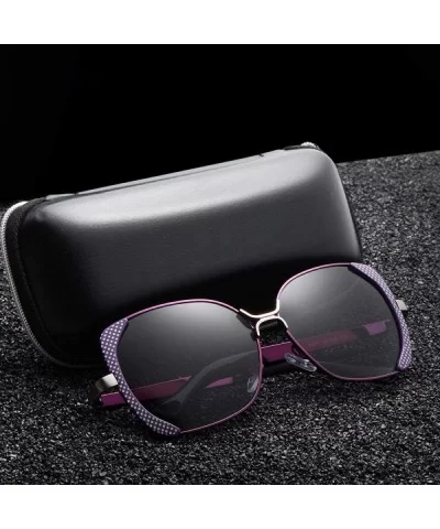 Luxury Polarized Sunglasses Women Ladies Gradient C03 Brown - C03 Brown - CR18YQNTYZK $9.40 Aviator