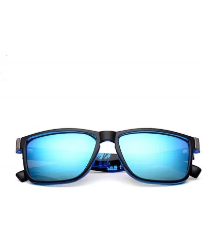 Polarized Sunglasses Men Driver Shades Male Vintage Sun C01 - C04 - CW18Y6RZ0C8 $6.82 Oversized