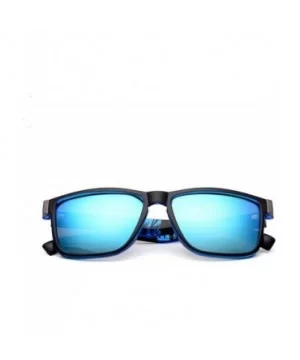 Polarized Sunglasses Men Driver Shades Male Vintage Sun C01 - C04 - CW18Y6RZ0C8 $6.82 Oversized