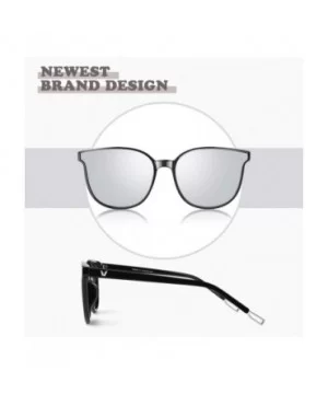 Oversized Octagon Sunglasses Women Vintage Polarized UV Protection Unique Brand Designer Shades S55 - CV18U08688U $10.10 Cat Eye