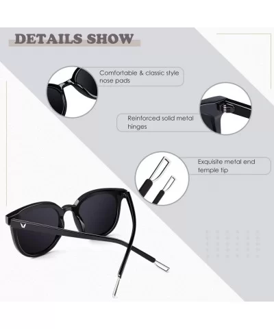 Oversized Octagon Sunglasses Women Vintage Polarized UV Protection Unique Brand Designer Shades S55 - CV18U08688U $10.10 Cat Eye