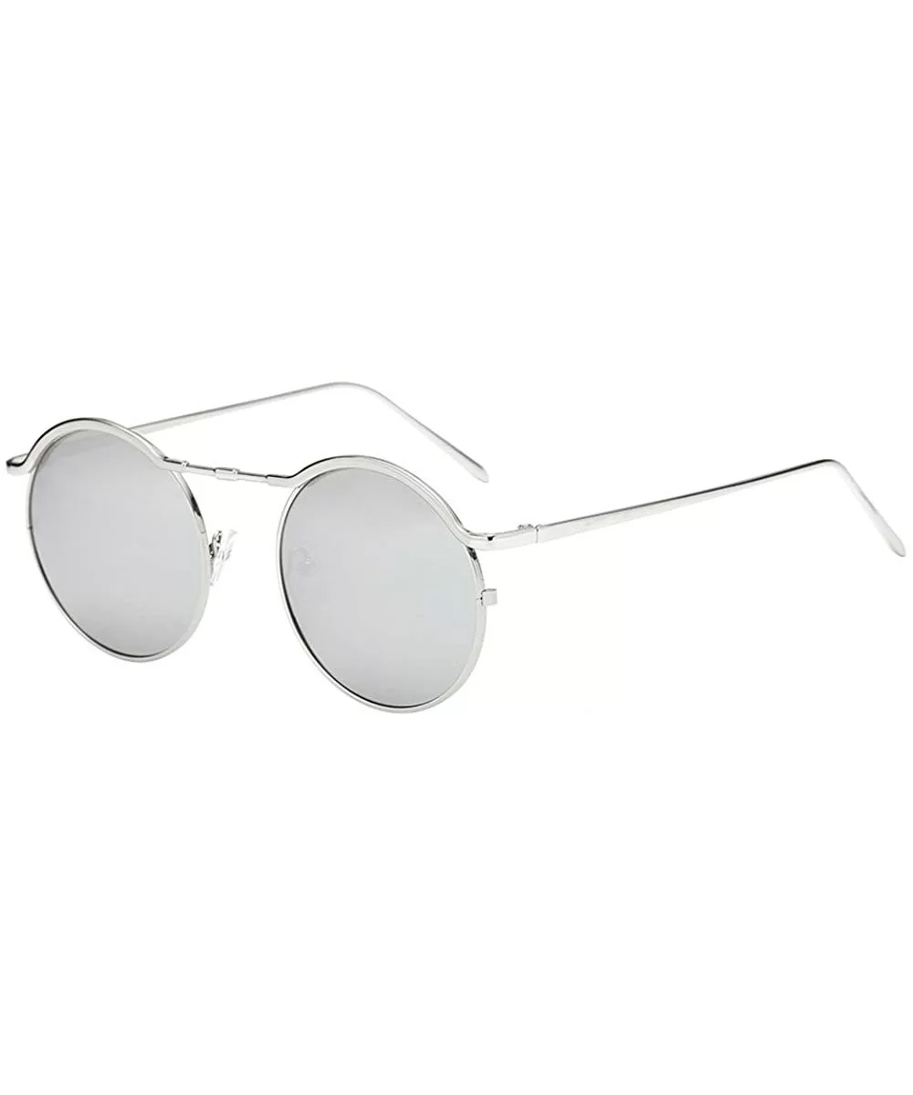 Sunglasses Vintage Oversized Glasses Eyewear - D - CG18QTGUAR8 $5.07 Rimless