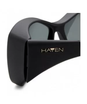 Women's Haven-balboa Butterfly Fits Over Sunglasses - Black - CB11418SV1T $19.47 Oval