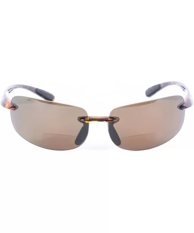 Polarized Bifocal Sunglasses Polycarbonate Magnifier - Tortoise - C918CCY2UE9 $19.23 Sport