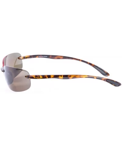 Polarized Bifocal Sunglasses Polycarbonate Magnifier - Tortoise - C918CCY2UE9 $19.23 Sport