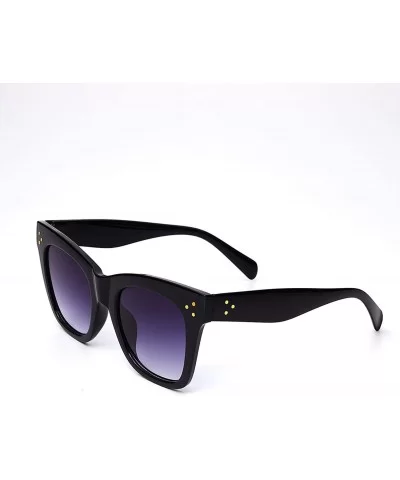 Leopard Printed Vintage Retro Designer Sunglasses Women Black Square Glasses for Men Unisex Eyewears - C08 - C718W5EMA95 $18....