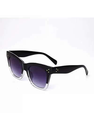 Leopard Printed Vintage Retro Designer Sunglasses Women Black Square Glasses for Men Unisex Eyewears - C08 - C718W5EMA95 $18....