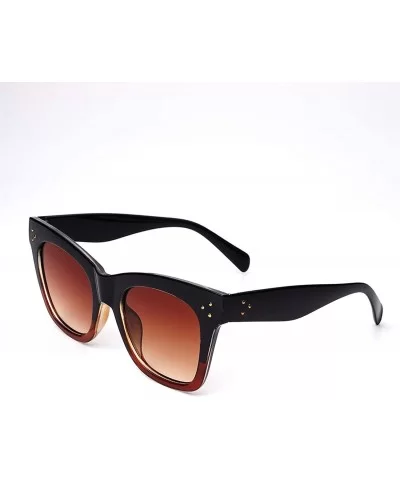 Leopard Printed Vintage Retro Designer Sunglasses Women Black Square Glasses for Men Unisex Eyewears - C08 - C718W5EMA95 $18....