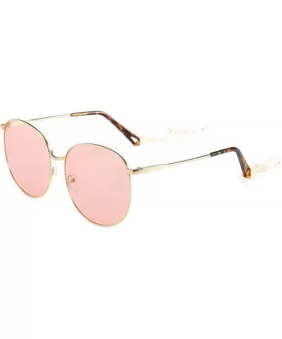 Fashion Ladies Retro Toad Eye Classic Women Sunglasses Tinted Color Lens Big Metal Frame Popular Sun Glasses - CI198ZLX8G3 $2...