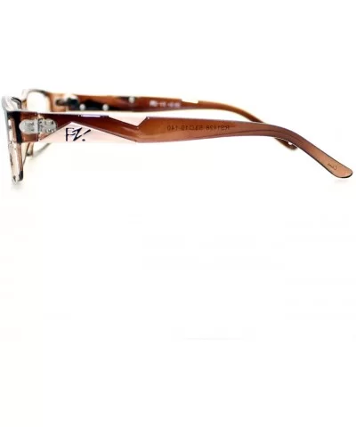 Pablo Zanetti Reading Glasses Aspheric Lens Rectangular 53-19-140 - Brown - CN11W66FL2F $5.79 Rectangular