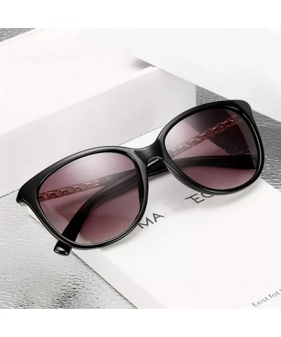 Oversized Sunglasses Women Luxury Brand Gradient Shades Sun Glasses Female Vintage Big Frame Sunglass Hollow - CC1985IWY54 $1...