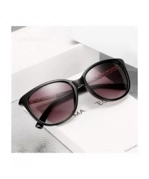 Oversized Sunglasses Women Luxury Brand Gradient Shades Sun Glasses Female Vintage Big Frame Sunglass Hollow - CC1985IWY54 $1...