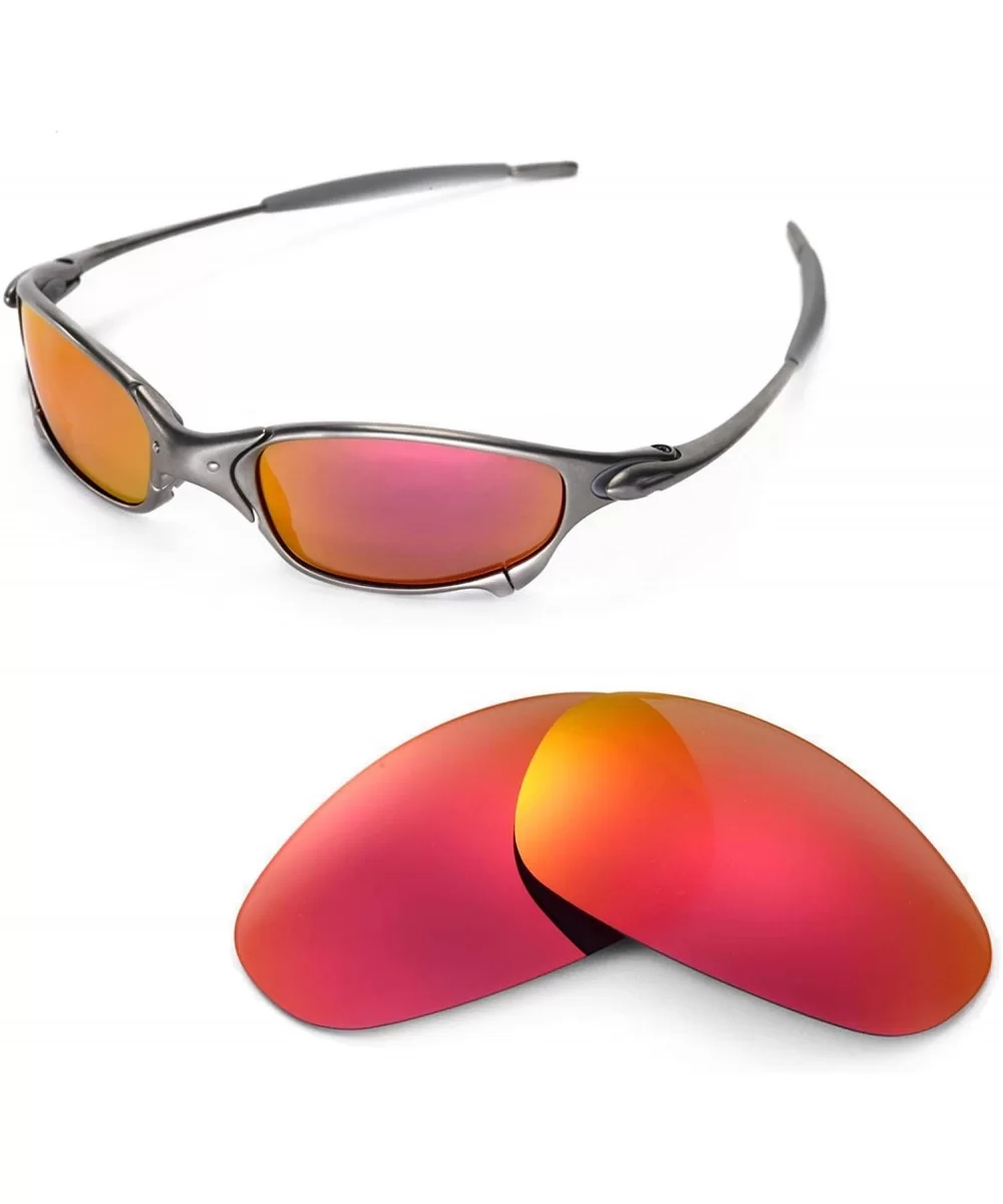 Replacement Lenses Juliet Sunglasses - 14 Options Available - Fire Red - CC11JA9N4ER $10.31 Sport