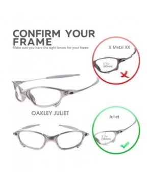 Replacement Lenses Juliet Sunglasses - 14 Options Available - Fire Red - CC11JA9N4ER $10.31 Sport